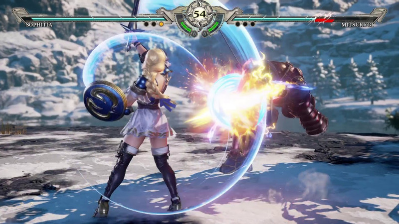 Sophitia tung chiêu Guard Impact