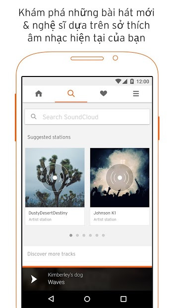 SoundCloud trên các thiết bị