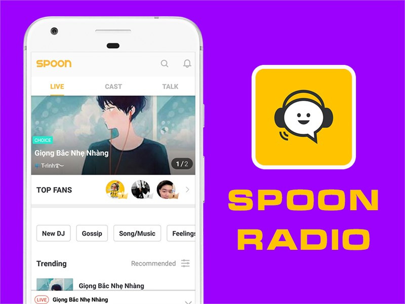 Spoon Radio: Mạng xã hội âm thanh trực tuyến