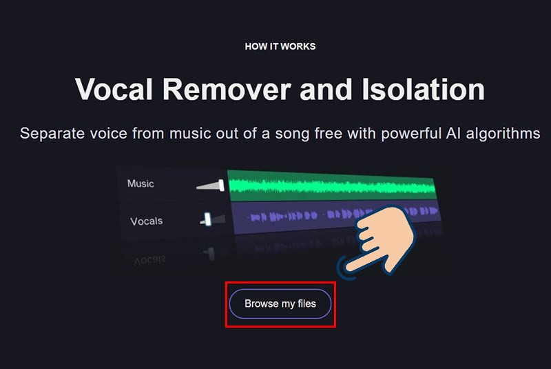 Sử dụng Vocal Remover