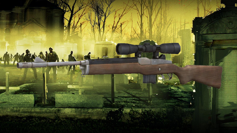 Súng trường Hunting Rifle trong Left 4 Dead