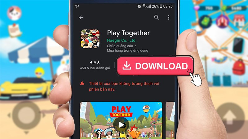 Tải Play Together qua TapTap