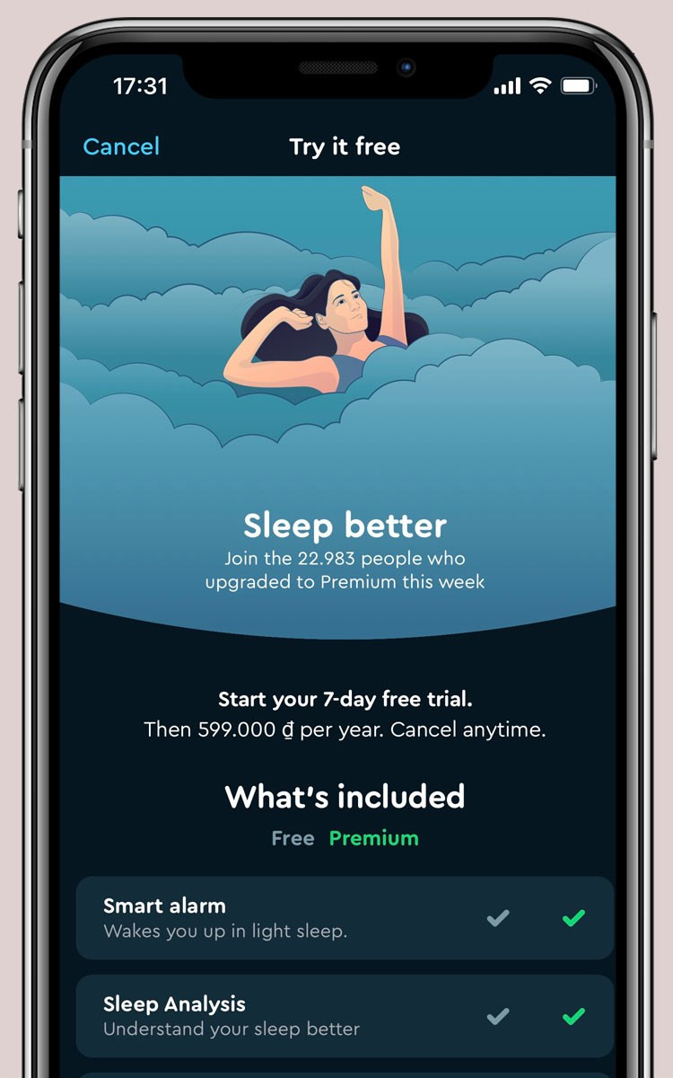 Sleep Cycle: Ứng dụng theo dõi giấc ngủ thông minh cho Android và iOS