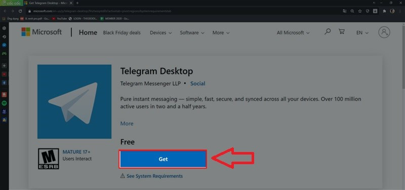 Tải Telegram trên Microsoft Store