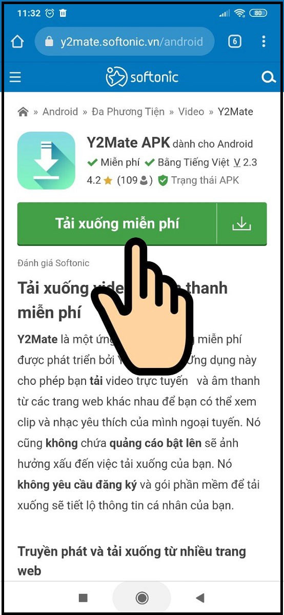 Tải xuống miễn phí Y2Mate APK