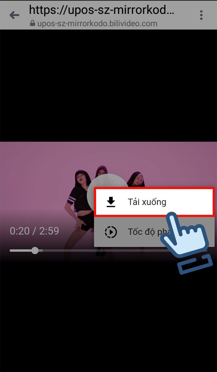 Tải xuống video