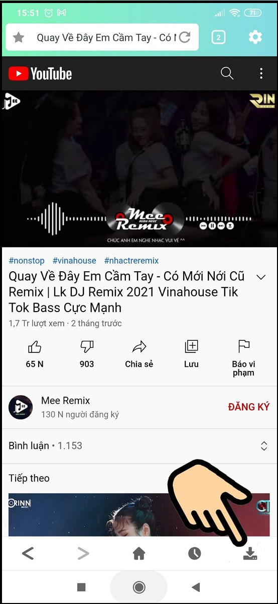 Tải xuống video YouTube