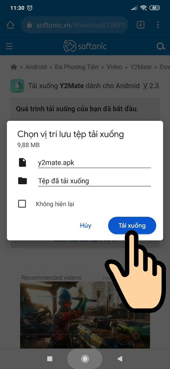 Tải xuống Y2Mate APK