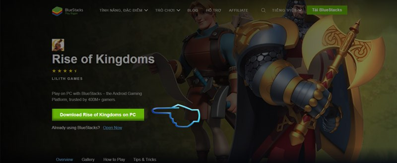 Hướng Dẫn Chi Tiết Cách Chơi Rise of Kingdoms Trên PC/Laptop