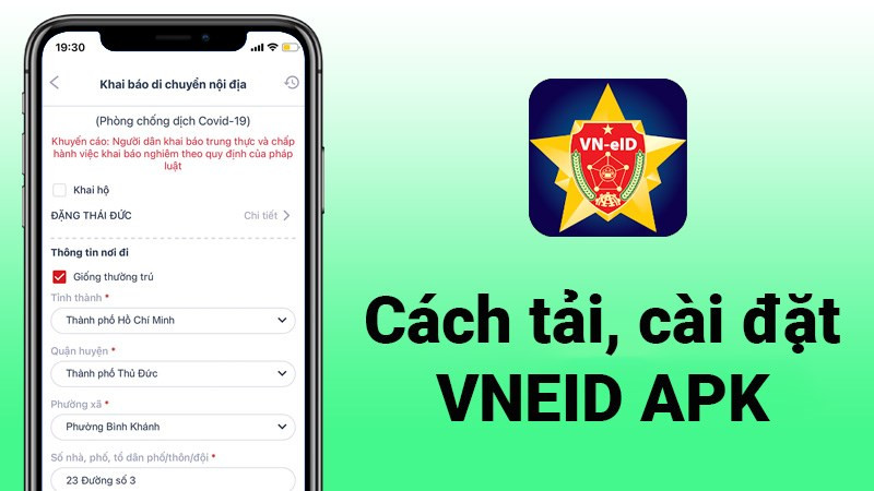 Hướng Dẫn Cài Đặt VNEID APK Cho Điện Thoại Android