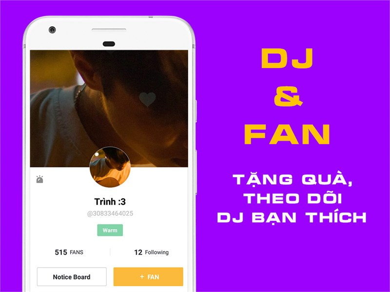 Tặng qu&agrave; v&agrave; theo d&otilde;i DJ bạn th&iacute;ch tr&ecirc;n SPOON RADIO