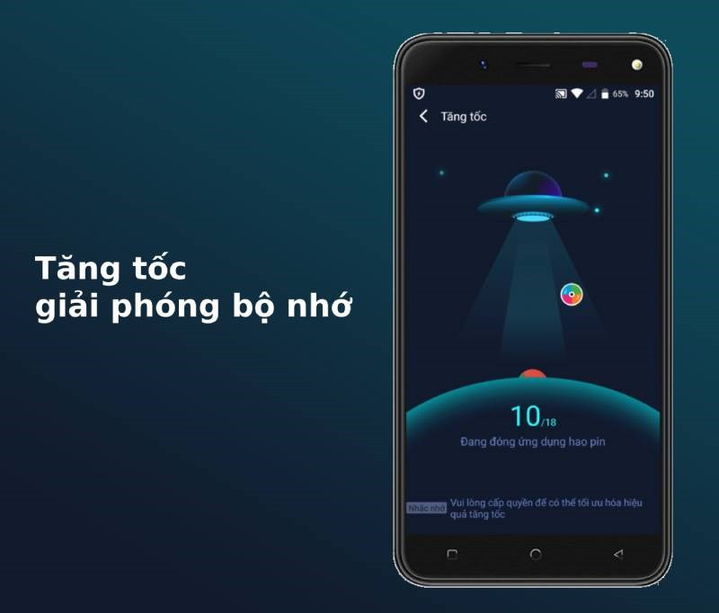 Tăng tốc điện thoại