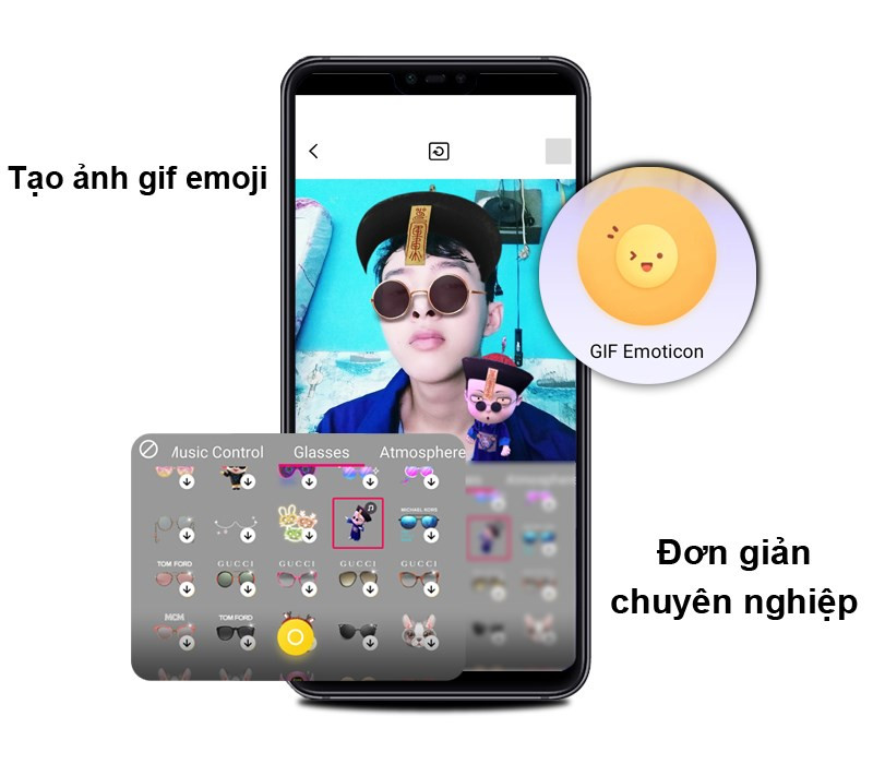 Tạo ảnh Gif emoji chuy&ecirc;n nghiệp với Petu