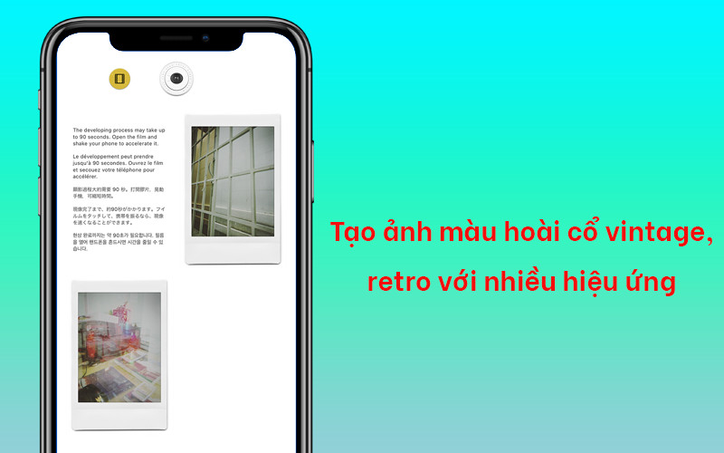 Tạo ảnh màu vintage, retro với đa dạng hiệu ứng