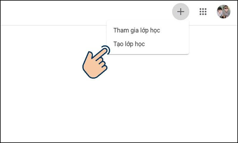 Tạo lớp học trên Google Classroom