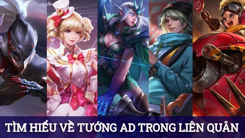 Tất tần tật về các tướng Xạ Thủ - AD trong Liên Quân Mobile