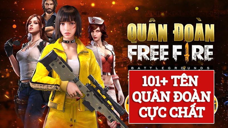 Tên Quân Đoàn Free Fire FF