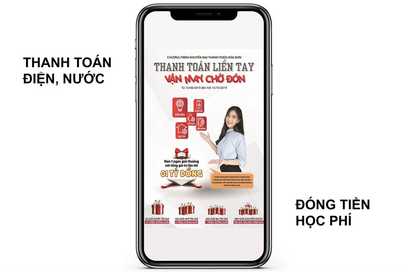 Thanh toán các hóa đơn dịch vụ 