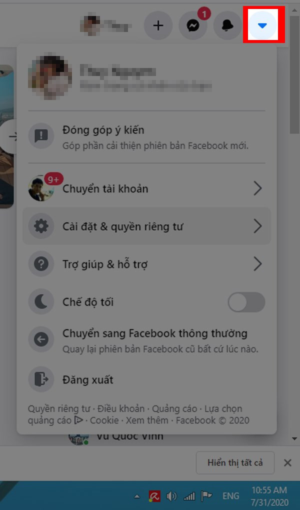 Thêm tài khoản email