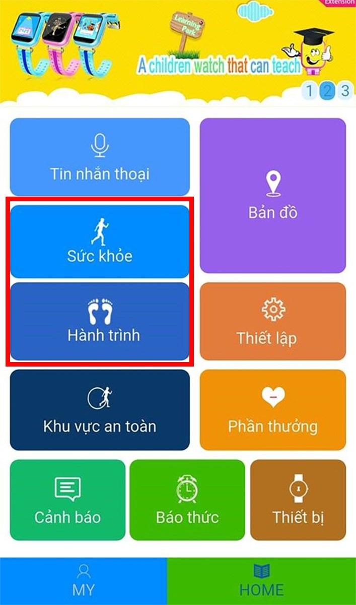 Theo dõi sức khỏe với SeTracker