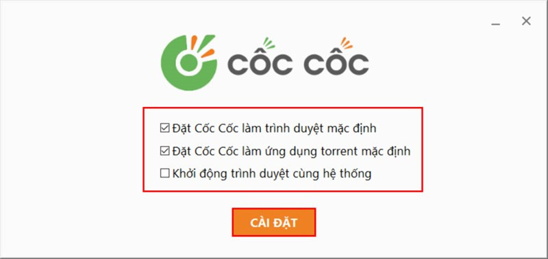 Thiết lập c&agrave;i đặt mặc định v&agrave; nhấn c&agrave;i đặt