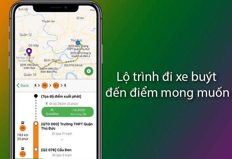 Thời gian xe buýt đến trạm