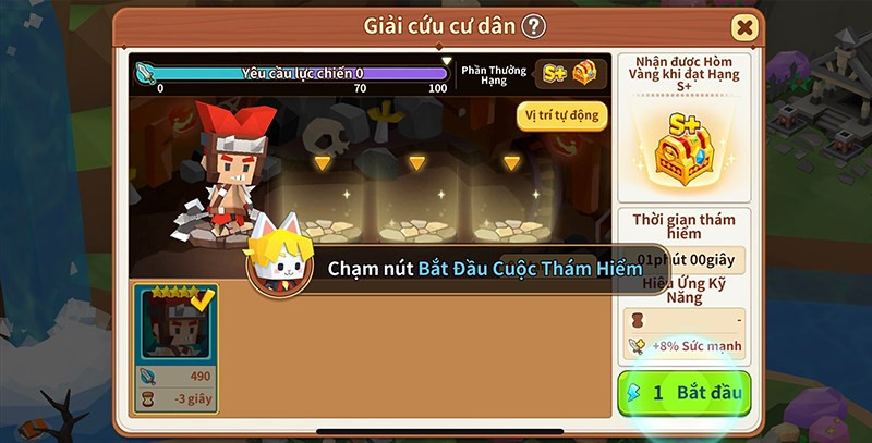 Thực hiện giải cứu cư dân