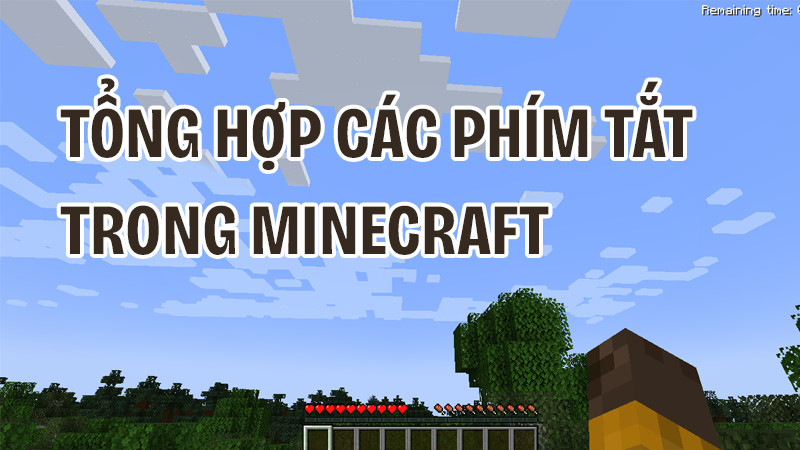 Bỏ Túi Bí Kíp Phím Tắt Minecraft Cho Dân Chơi PC