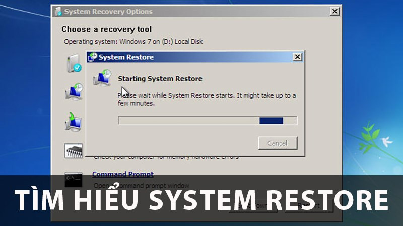 Khôi Phục Máy Tính Dễ Dàng Với System Restore Trên Windows