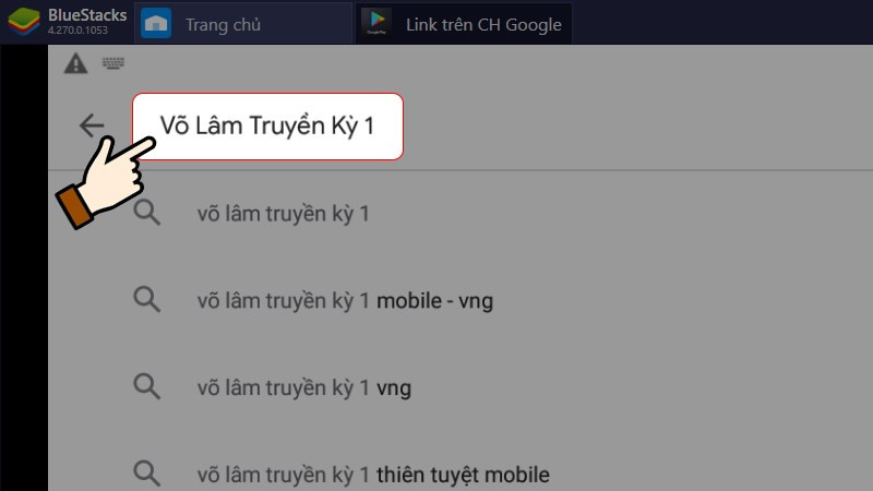 Tìm kiếm VLTK 1 Mobile