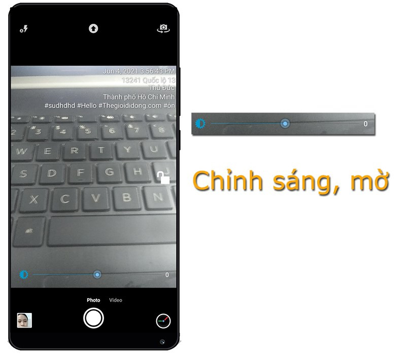 Timestamp Camera Free - Chỉnh s&aacute;ng, chỉnh mờ