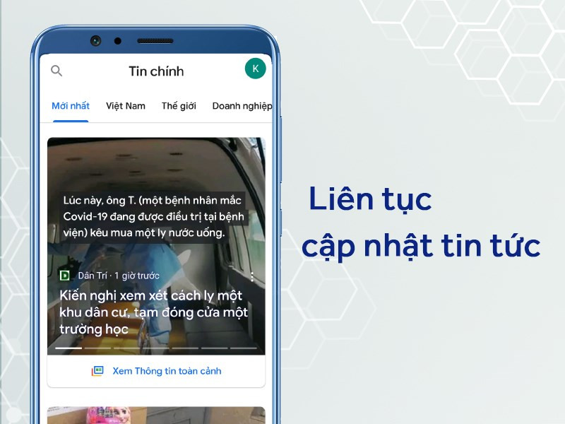 Tin tức được cập nhật li&ecirc;n tục