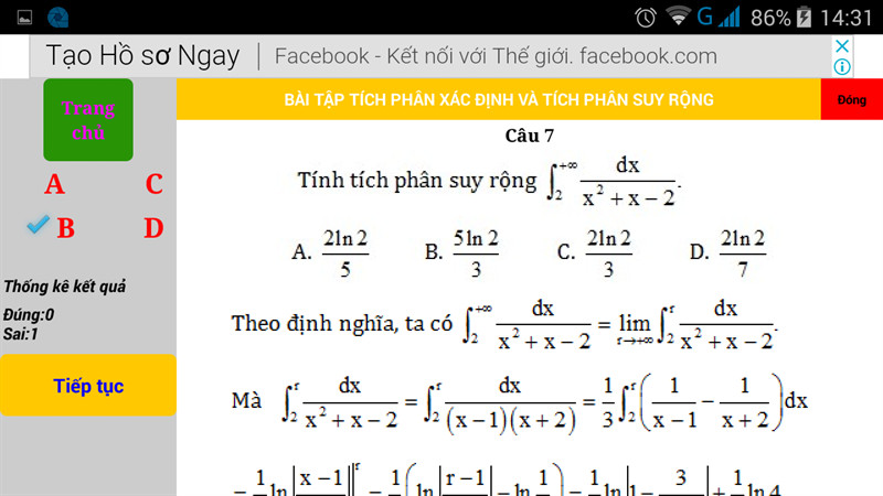 Toán Cao Cấp 1