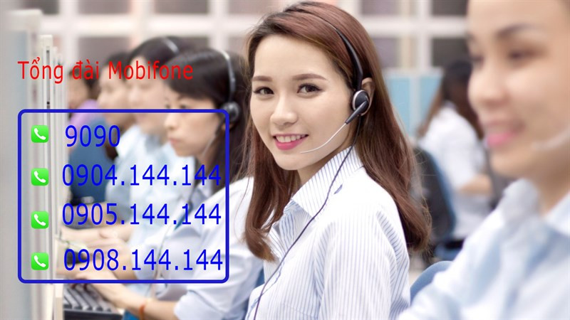 Tổng đ&agrave;i hỗ trợ Mobifone