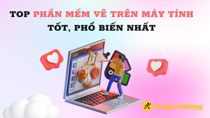 Tổng hợp 19 phần mềm vẽ trên máy tính tốt nhất 2023