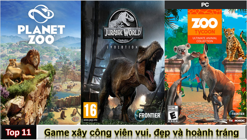 Top 11 game xây dựng công viên