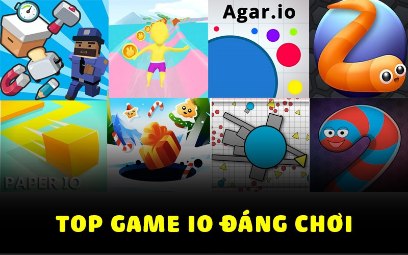 Top game io chơi trên PC, điện thoại