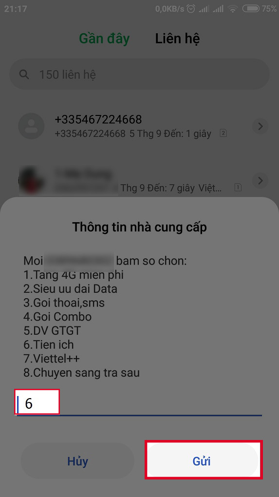 Tra cứu data Viettel bằng *098#