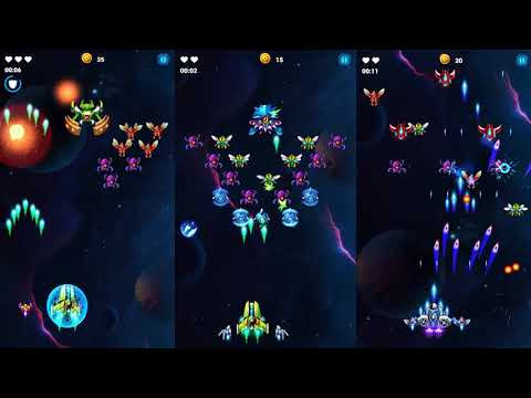 Trailer game Space Invasion: Alien Shooter War