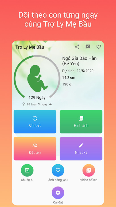 Trợ lý mẹ bầu