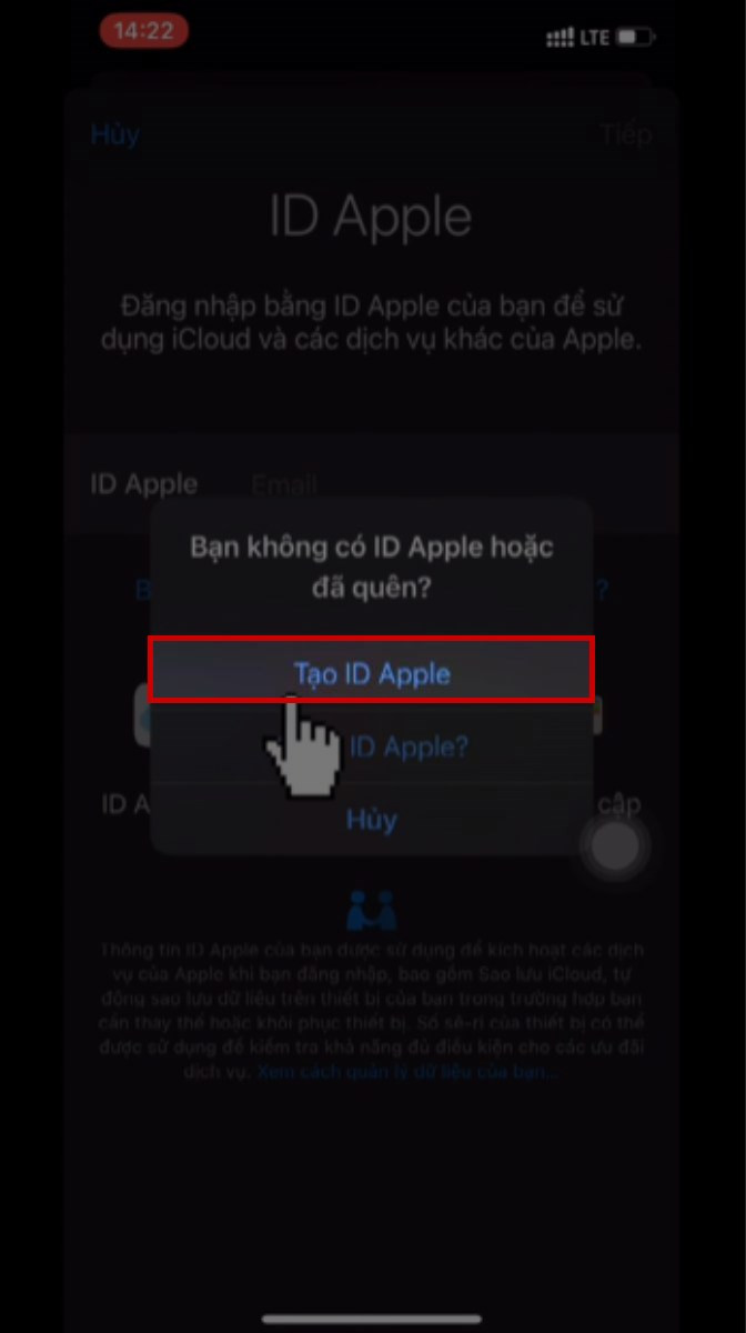 Truy cập iCloud trên iPhone