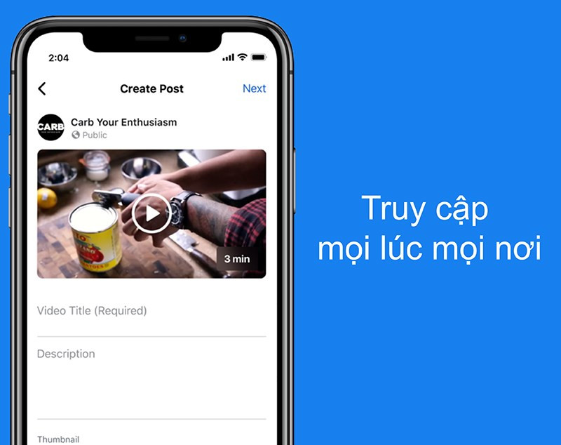 Truy cập mọi lúc, mọi nơi