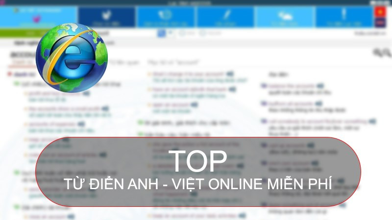 Từ điển Anh Việt Online