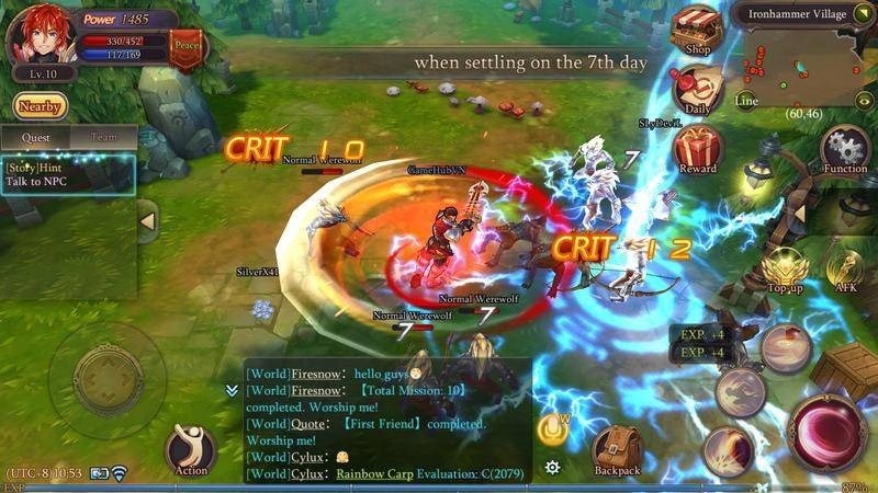 Tương tác trong MMORPG