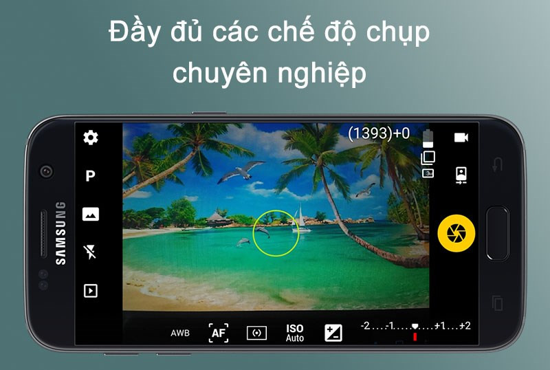 Tùy chỉnh thông số chụp ảnh