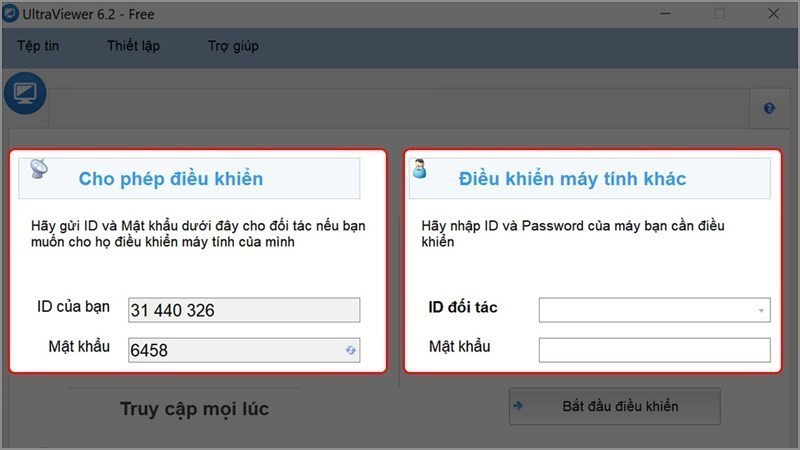 UltraViewer: Giải pháp điều khiển máy tính từ xa và truyền file nhanh chóng, hiệu quả