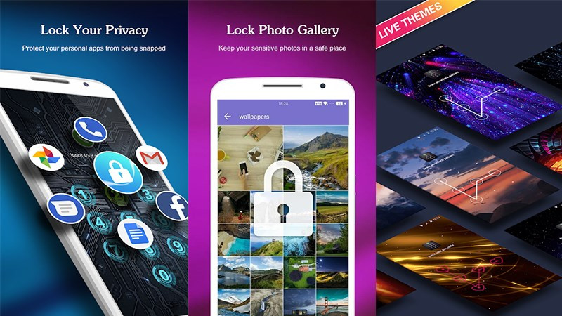 Ứng dụng AppLock - Fingerprint & Password, Gallery Locker