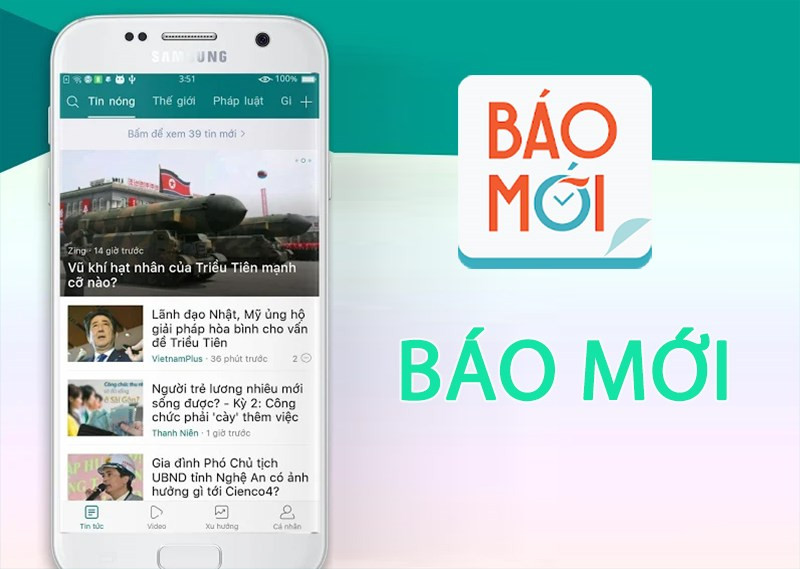 Ứng dụng Báo mới