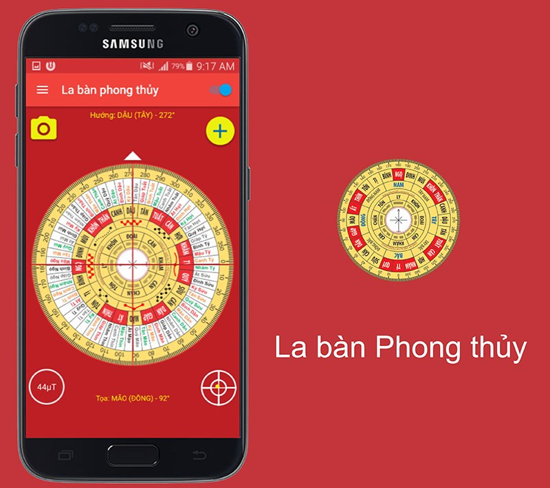 Ứng dụng La bàn Phong thủy