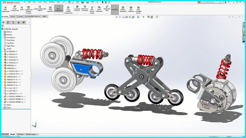 Ứng dụng Solidworks trong nhiều lĩnh vực